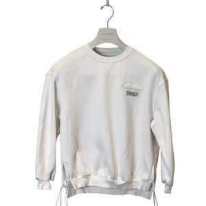 Sweet Peko Angel Wings Sweatshirt Kawaii Harajuku Y2K Streetwear Pullover Small